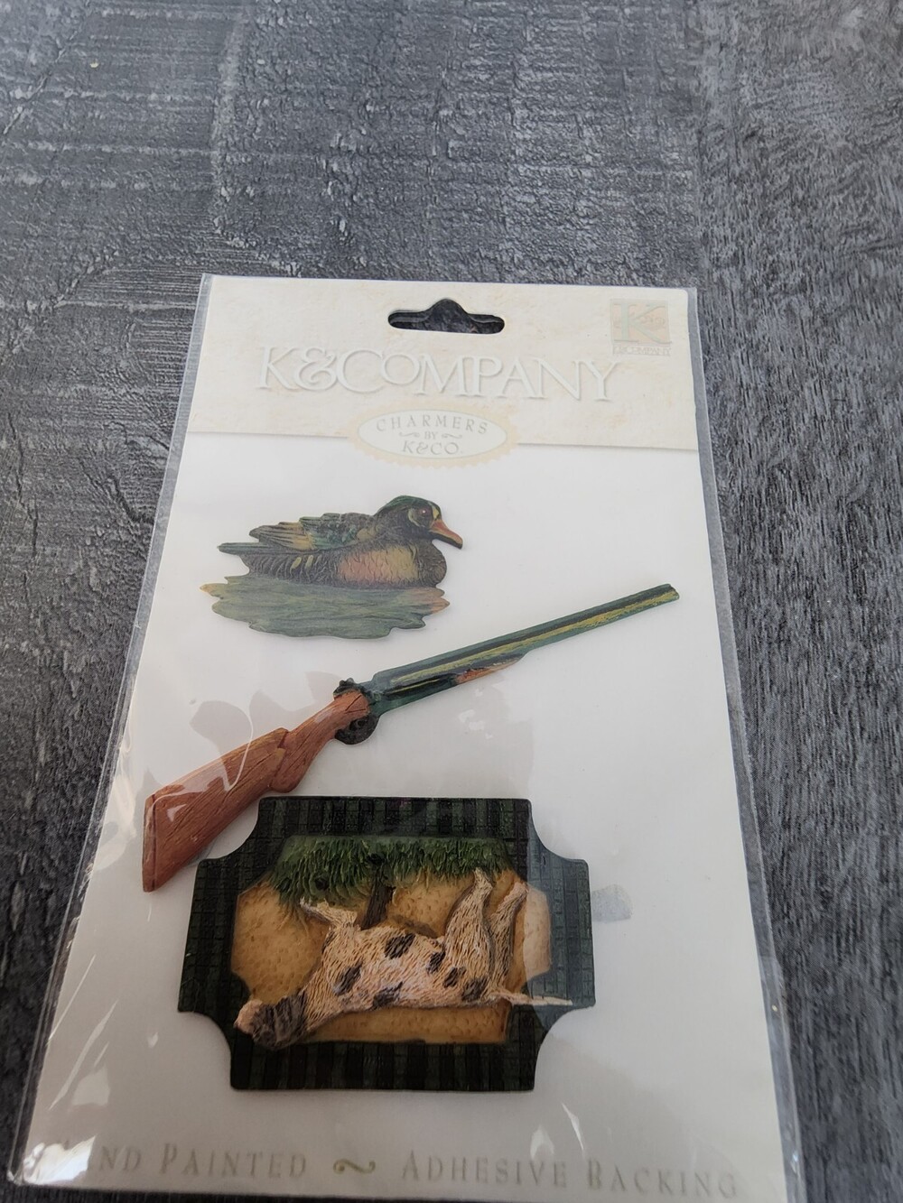 K&Company Charmers ~ Sculpted, Hand Painted Duck Hunting Charms Retired NEW #28